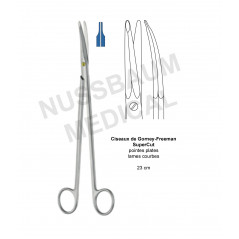 Ciseaux Gorney-Freeman 23 cm Supercut distribués par Nussbaum Médical