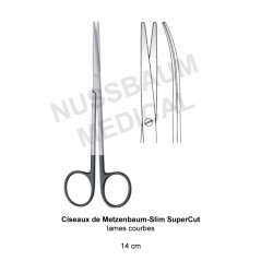 iseaux à Dissection Metzenbaum-Slim de14 cm, gamme Supercut, distribués par Nussbaum Médical