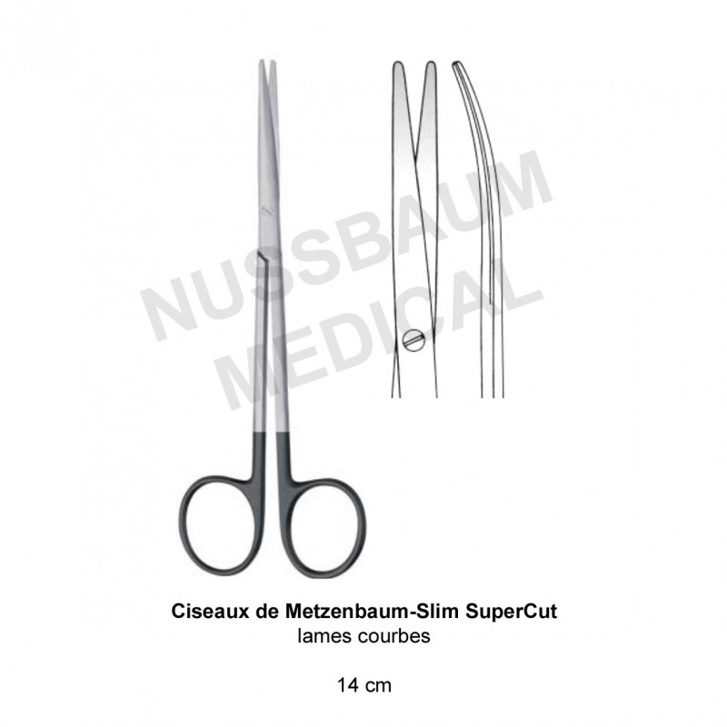 Ciseaux à Dissection Metzenbaum-Slim Supercut