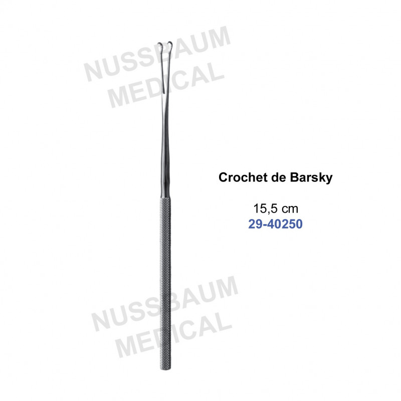 Crochet de Barsky 15,5 cm