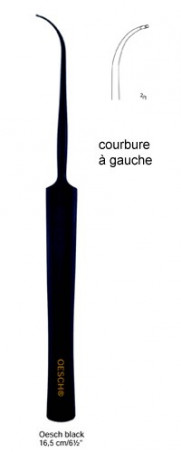 Crochet à phlébectomie 16,5 cm Oesch Black