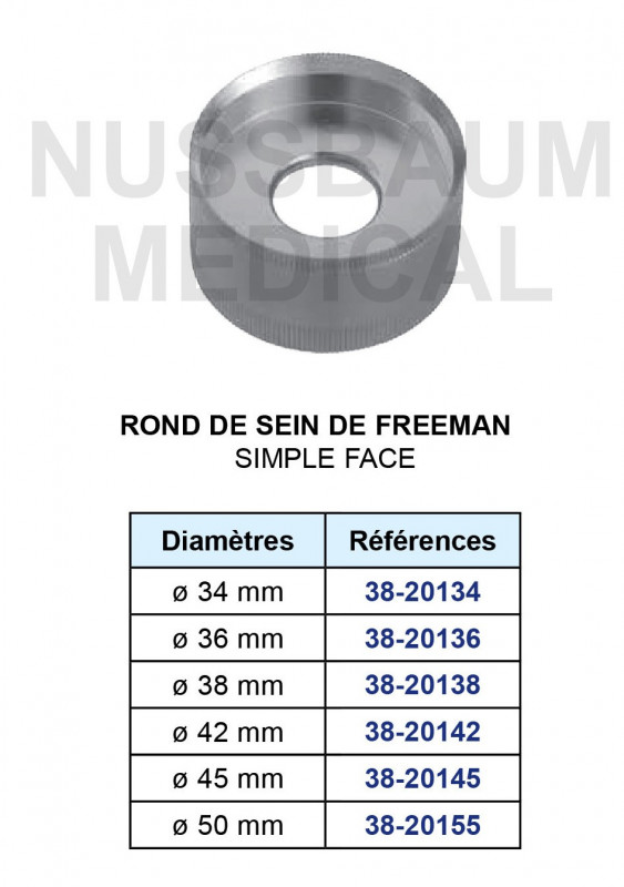 Rond de sein de Freeman Simple Face