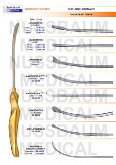 Endodissecteurs 24 cm distribués par Nussbaum Médical