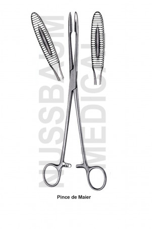 Pince à pansements de Maier distribuée par Nussbaum Médical