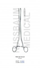 Pince à pansements de Collin, Pince longuette, pince à servir  distribuée par Nussbaum Médical