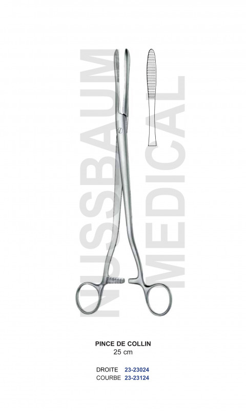 Pince à pansements de Collin