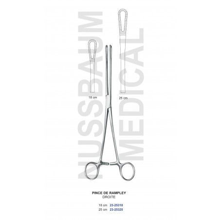 Pince de Rampley distribuée par Nussbaum Médical