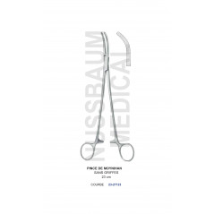 Pince de Moynihan 23 cm Sans Griffes courbe distribuée par Nussbaum Médical