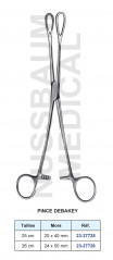 Pince  de DeBakey distribuée par Nussbaum Médical