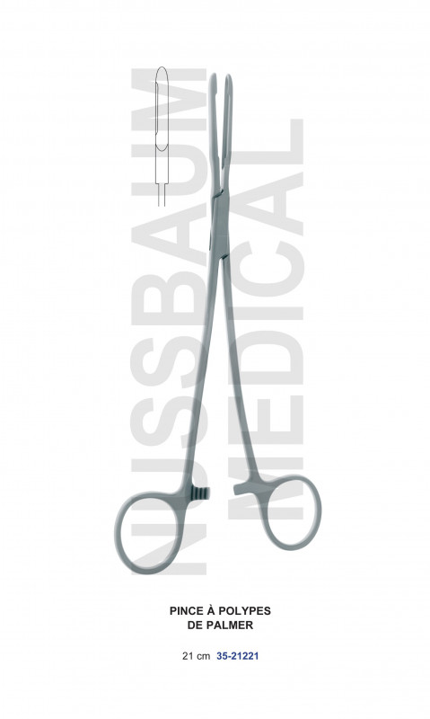 Pince à polypes de Palmer 21 cm