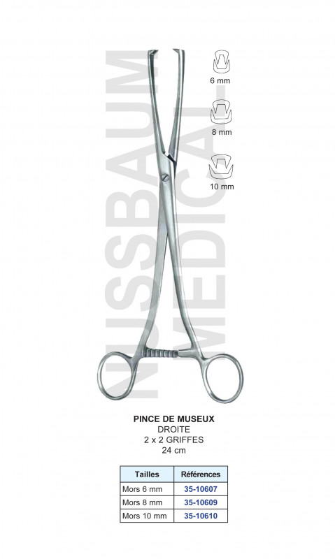 Pince Museux 2x2 griffes Pince Museux 2x2 griffes