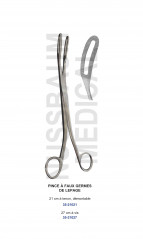 Pince à faux germes de Lepage  fabriquée en France distribuée par Nussbaum Médical