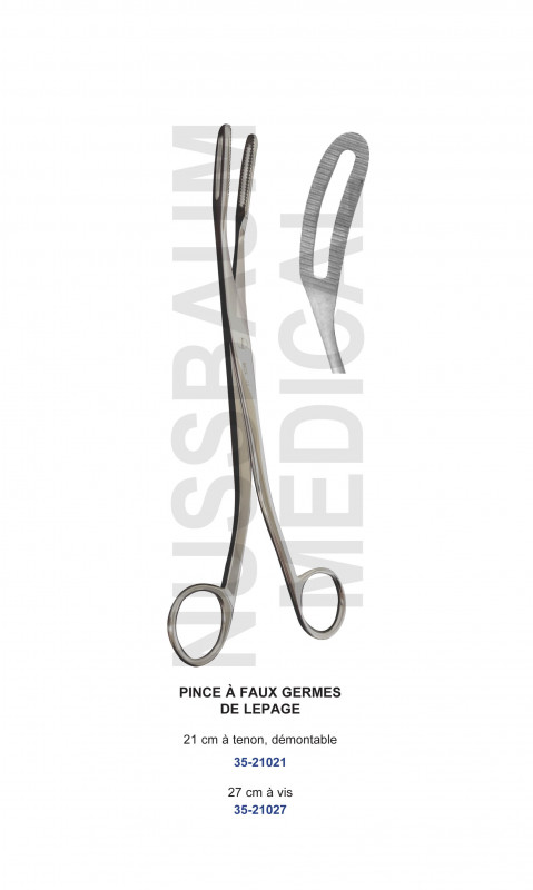Pince à faux germes de Lepage