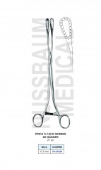 Pince à faux germes de Sänger 27 cm mors courbes 17,5mm distribuée par Nussbaum Médical