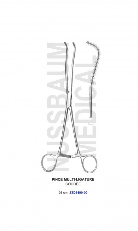 Pince multi-ligature pour hystérectomie