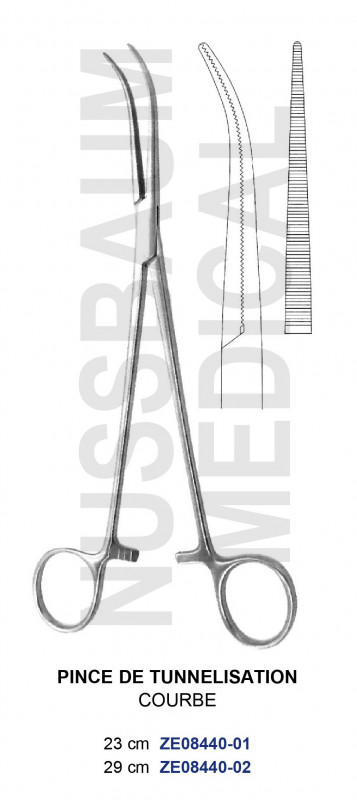 Pince de Tunnelisation Courbe