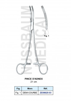 Pince d'Adnex 21 cm