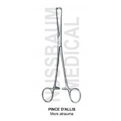 Pince d'Allis mors atraumatiques distribuée par Nussbaum Médical