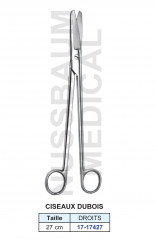 Ciseaux Dubois Droits de 27 cm distribués par Nussbaum Médical