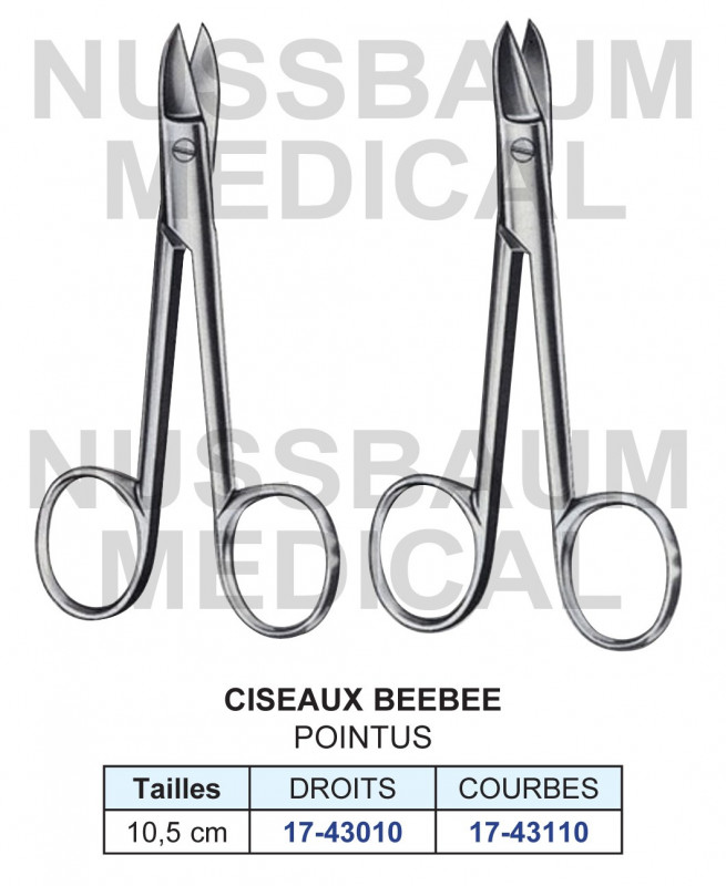 Ciseaux Beebee Pointus