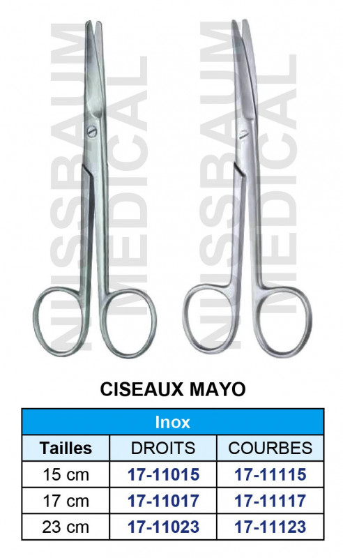 Ciseaux Mayo Inox