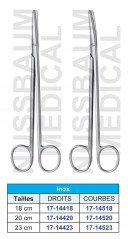 Ciseaux Metzenbaum Délicats Fins en inox distribués par Nussbaum Médical