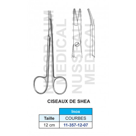 Ciseaux Shea Inox 12cm