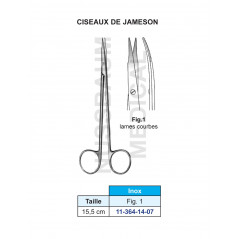 Ciseaux Jameson Courbes 15 cm