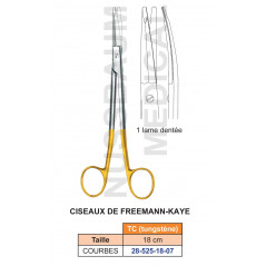 Ciseaux Freeman courbes TC 23 cm