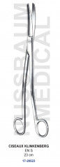 Ciseaux Klinkenberg en S de 23 cm distribués par Nussbaum Médical