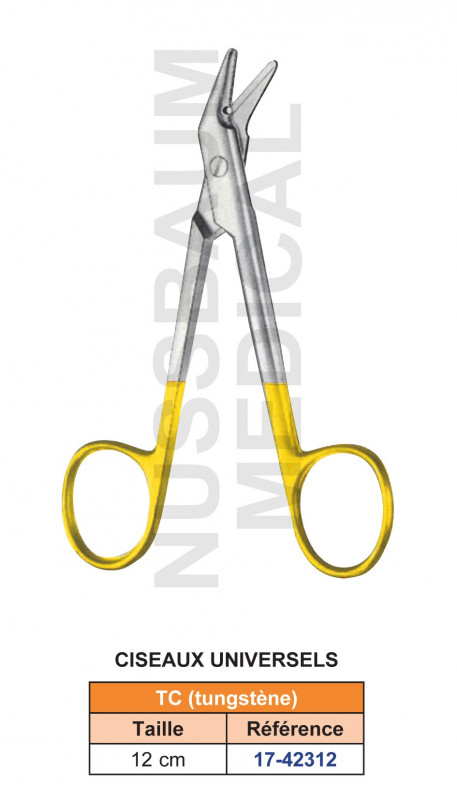 Ciseaux Universels tungstène TC Ciseaux Universels tungstène TC
