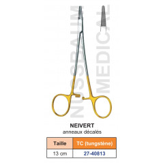 Porte-aiguille Neivert tungstène TC distribué par Nussbaum Médical