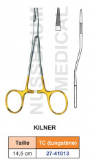 Porte-aiguille de Kilner tungstène TC de 14,5 cm distribué par Nussbaum Médical