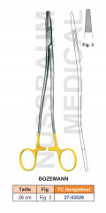 Porte-aiguille Bozemann tungstène TC distribué par Nussbaum Médical