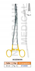 Porte-aiguille Bozemann tungstène TC distribué par Nussbaum Médical