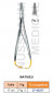 Porte-aiguille Mathieu tungstène TC
