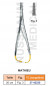 Porte-aiguille Mathieu tungstène TC
