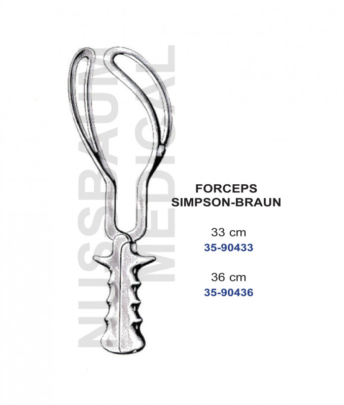 Forceps Simpson-Braun