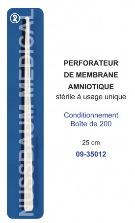 Perforateur de membrane amniotique usage unique
