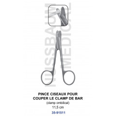 Pince ciseaux pour couper le clamp de Bar distribuée par Nussbaum Médical