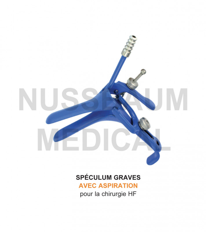 Spéculum Graves pour chirurgie HF