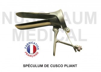 Spéculum de Cusco pliant qualité service distribué par Nussbaum Médical