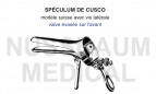 Spéculum Cusco Pliant modèle Suisse vis centrale