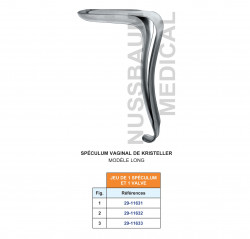 Spéculum de Kristeller Modèle Long