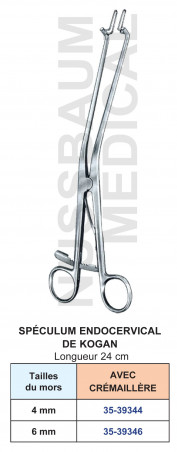 Spéculum Endocervical de Kogan