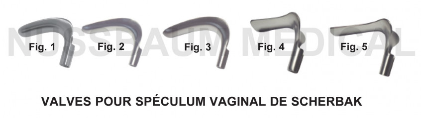 Spéculum vaginal Scherbak