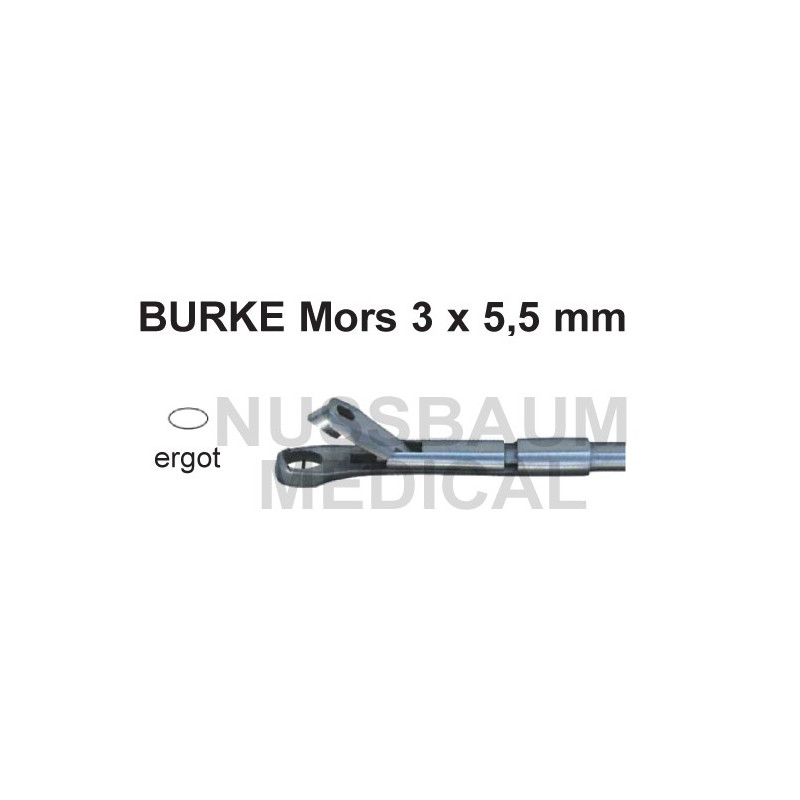Burke pince à biopsie orientable et démontable Burke pince à biopsie orientable et démontable