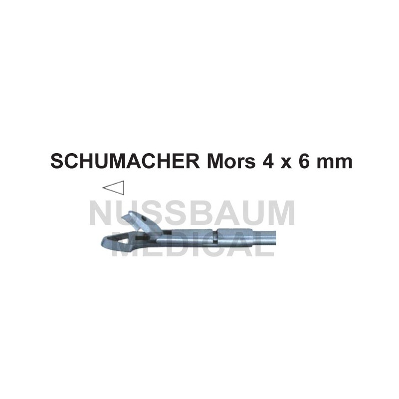 Schumacher pince à biopsie orientable et démontable 23 cm