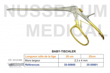 Pince à biopsie Baby-Tischler distribuée par Nussbaum Médical