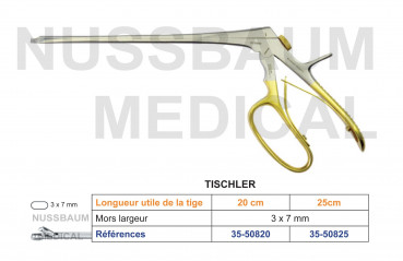 Pince à biopsie Tischler distribuée par Nussbaum Médical